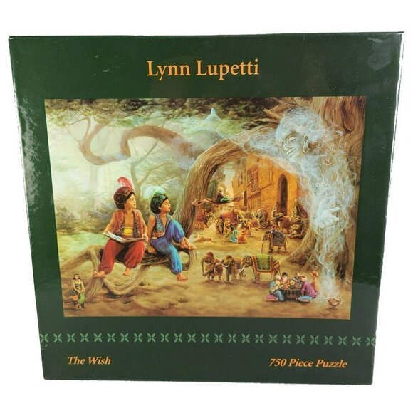 Ceaco Other - Lynn Lupetti The Wish 750 Piece Jigsaw Puzzle 1999 Vintage 24 x 18 Ceaco Sealed
